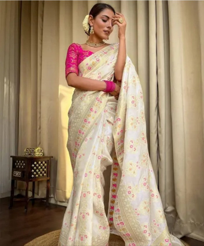 Litchi Silk Saree