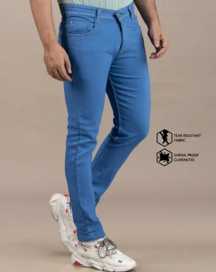 BLUE DENIM MEN JEANS