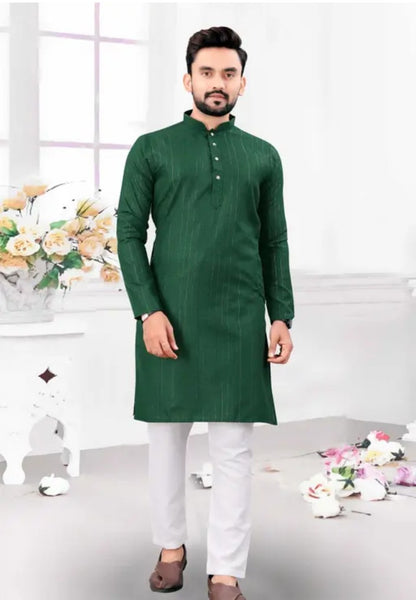 Fancy Men Kurta Sets/Men Kurta Set/kurta with pajama for mens/Mens Straigth Kurta Pyjama Combo Set