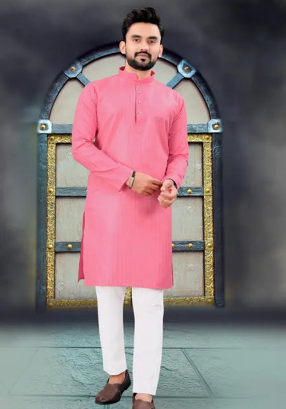 Fancy Men Kurta Sets/Men Kurta Set/kurta with pajama for mens/Mens Straigth Kurta Pyjama Combo Set