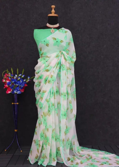 FLOWER DESIGNER SAREE