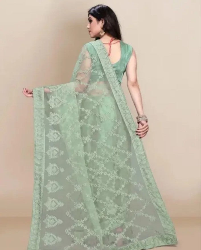 Fancy Net Saree