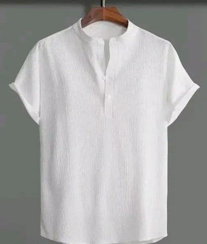 Men Relaxed Fit, Boxy, Casual and Formal Wear Popcorn Fabric Shirt