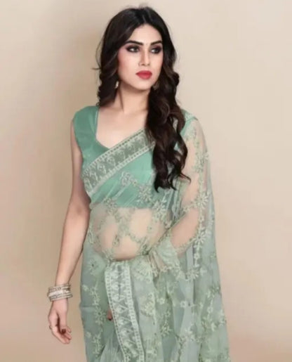 Fancy Net Saree